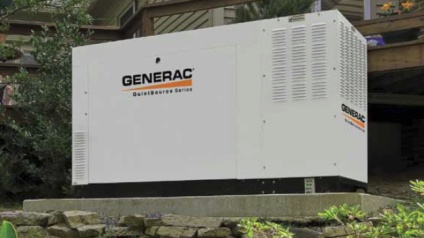 Generac generator installed by Barnes Electric Service.