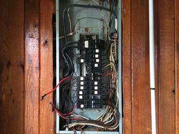 Before Electrical Service in Portland, TN